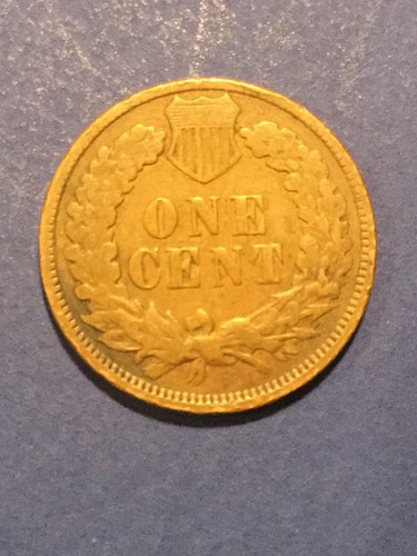 1890 Full Rim Slightly Worn Indian Penny