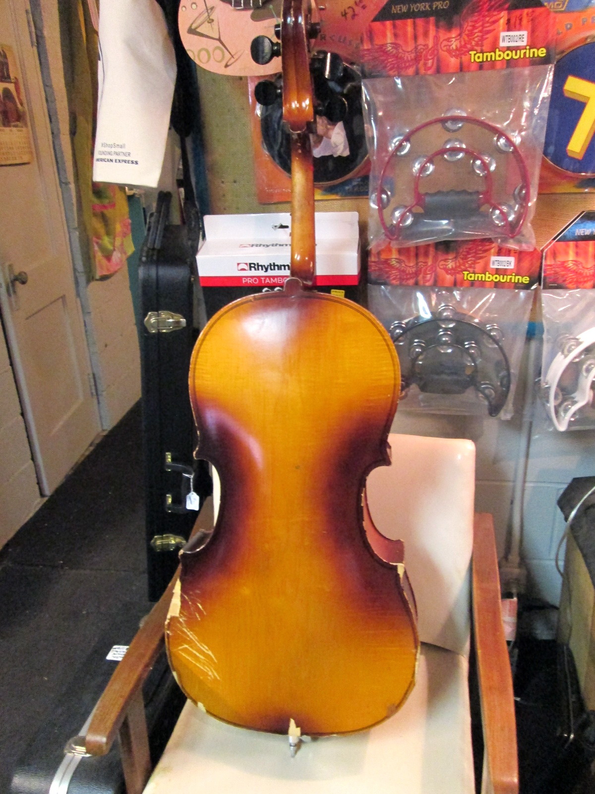 ENGLEHARDT Cello model E5534 USA Made string orchestra instrument 3/4 size
