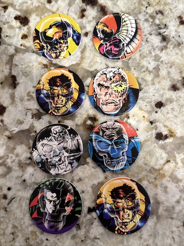 8 SXM Marvel X-Men 1994-1995 Toy Biz POG Milk Caps 16,03,15 8 SXM Marvel X-Men 1994-1995 Toy Biz POG Milk Caps 16,03,15