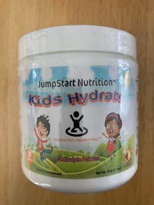JumpStart Nutrition Kids Hydrate Electrolyte Powder Raspberry Lemonade Exp 2/25