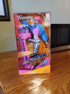 2001 JAM N GLAM TERESA BARBIE DOLL With HAIR EXTENSIONS And EVER-FLEX WAIST 