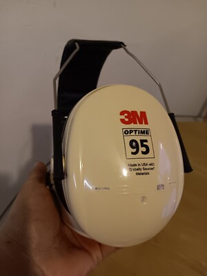 3M Peltor Optime 95 Over-the-Head Earmuff, NRR 21 dB