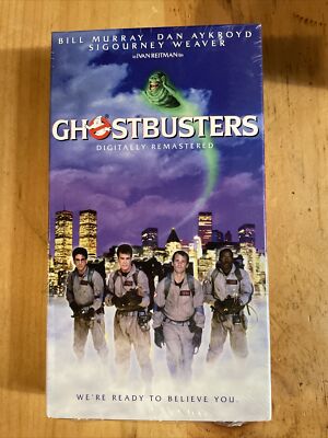 Ghostbusters Digitally Remastered VHS Tape New Sealed 1999 Columbia