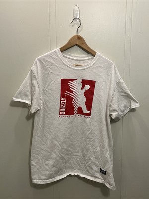 Mens Size Large  Grizzly Griptape Authentic 2001 graphic bear T-Shirt