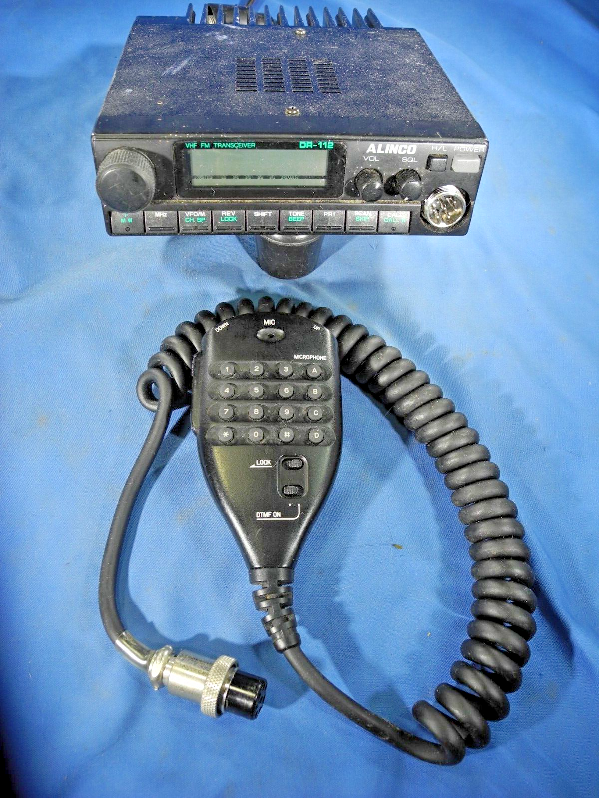ALINCO DR-620D & KENWOOD TM-721GS等７点セット Alinco Dr-112 2 meter 144MhzTransceiver (NO RX: FIX/PARTS