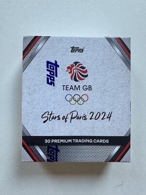 2024 Topps Team GB Stars Of Paris Hobby Box Sealed New Olympics Great Britain