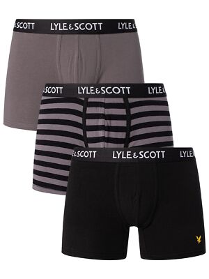 

Набор из 3 мужских трусов Lyle - Scott Ethan, разноцветный, Multicoloured, LSUWF005-2223-558