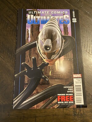Ultimate Comics Ultimates 9 1st Cover Of The Maker Marvel Gemini Ship