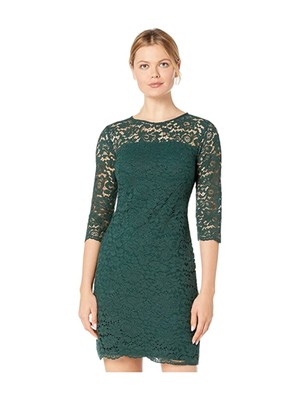 

Женское зеленое короткое вечернее платье с цветочным принтом RALPH LAUREN, Зеленый