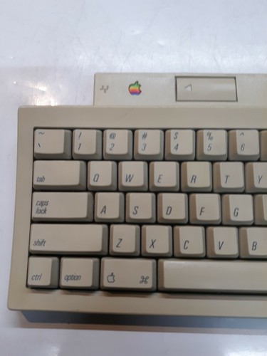 Apple Keyboard II for Macintosh ADB Apple Desktop Bus Mac Vintage M0487 No Wire