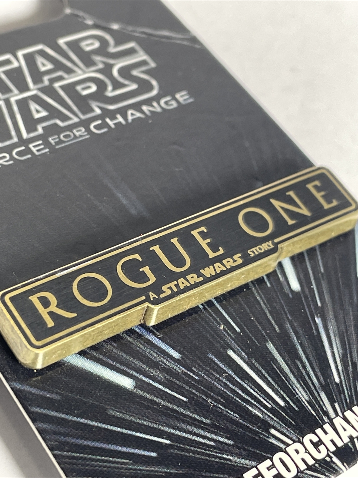 Disney Parks Star Wars Rogue One Force For Change UNICEF Trading Pin NEW
