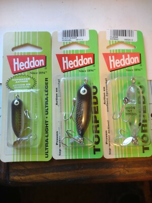 Heddon Torpedo Nos 2 Tiny 1 Teeny New In Package