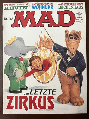 Vintage MAD Magazine Alfred E. Neuman Fireworks Cover #88