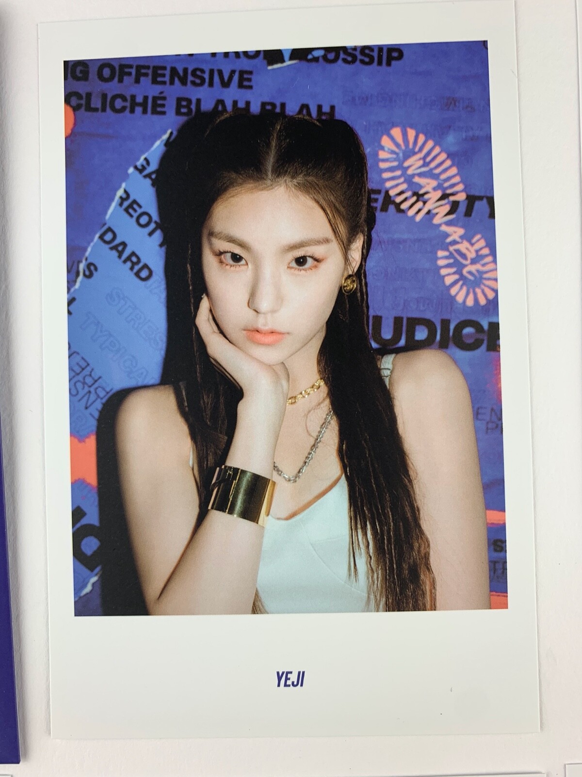 ITZY チェリョン サイン入りチェキ Blah Blah Blah ITZY チェリョン BlahBlahBlah 直筆 サイン入り チェキ hmv ITZY『Blah