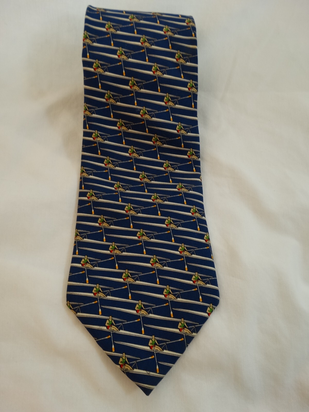 Vintage Lauren Ralph Lauren Rowing Boating Tie Made in USA