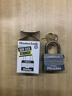 Master Lock 3KA#3704 Steel 4-Pin Cylinder Padlock 1.5 Lx1.3 Hx1.6 W in. 12 Pack