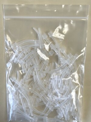 500 Dental Clear Intra Oral Tips for Dental Impression Mixing Material (5 x 100)