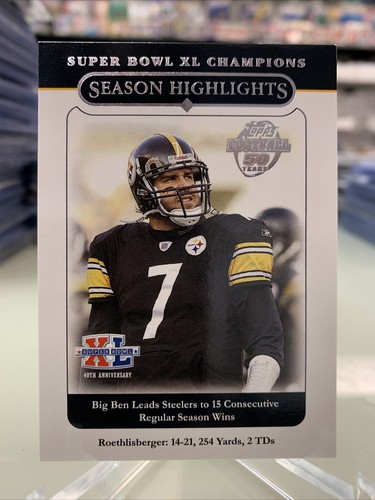 NFL ピッツバーグスティーラーズ 7番ROETHLISBERGER　XLサイズ ベン・ロスリスバーガー - Wikipedia