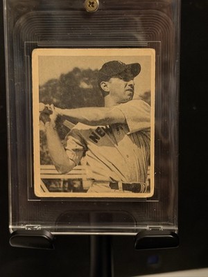Bowman Gum, Inc. Tommy Henrich 1948 Bowman #19 Baseball Trading Card Vintage