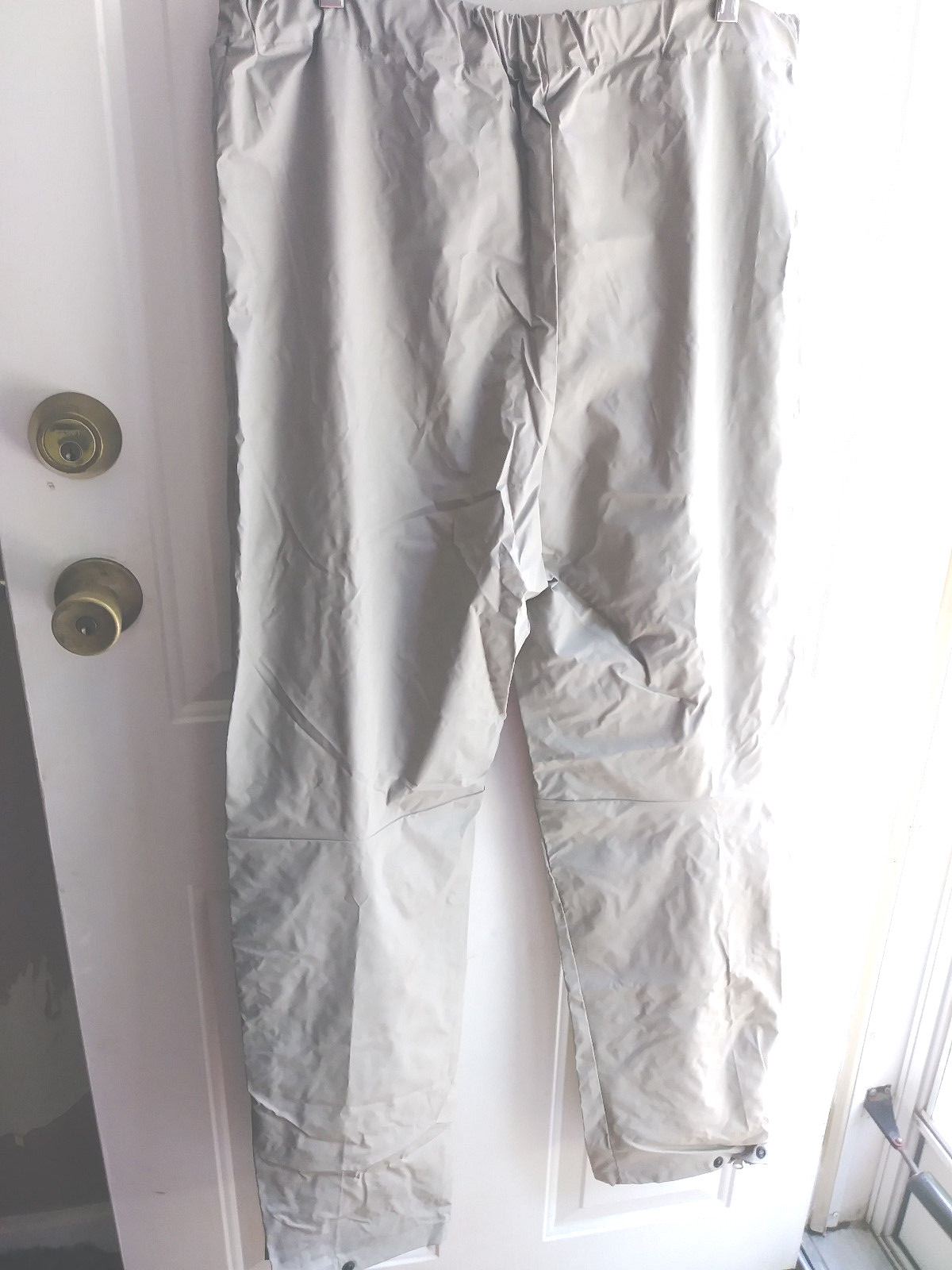 Eddie Bauer Waterproof 2 Piece Suit Unisex Size M  Gray