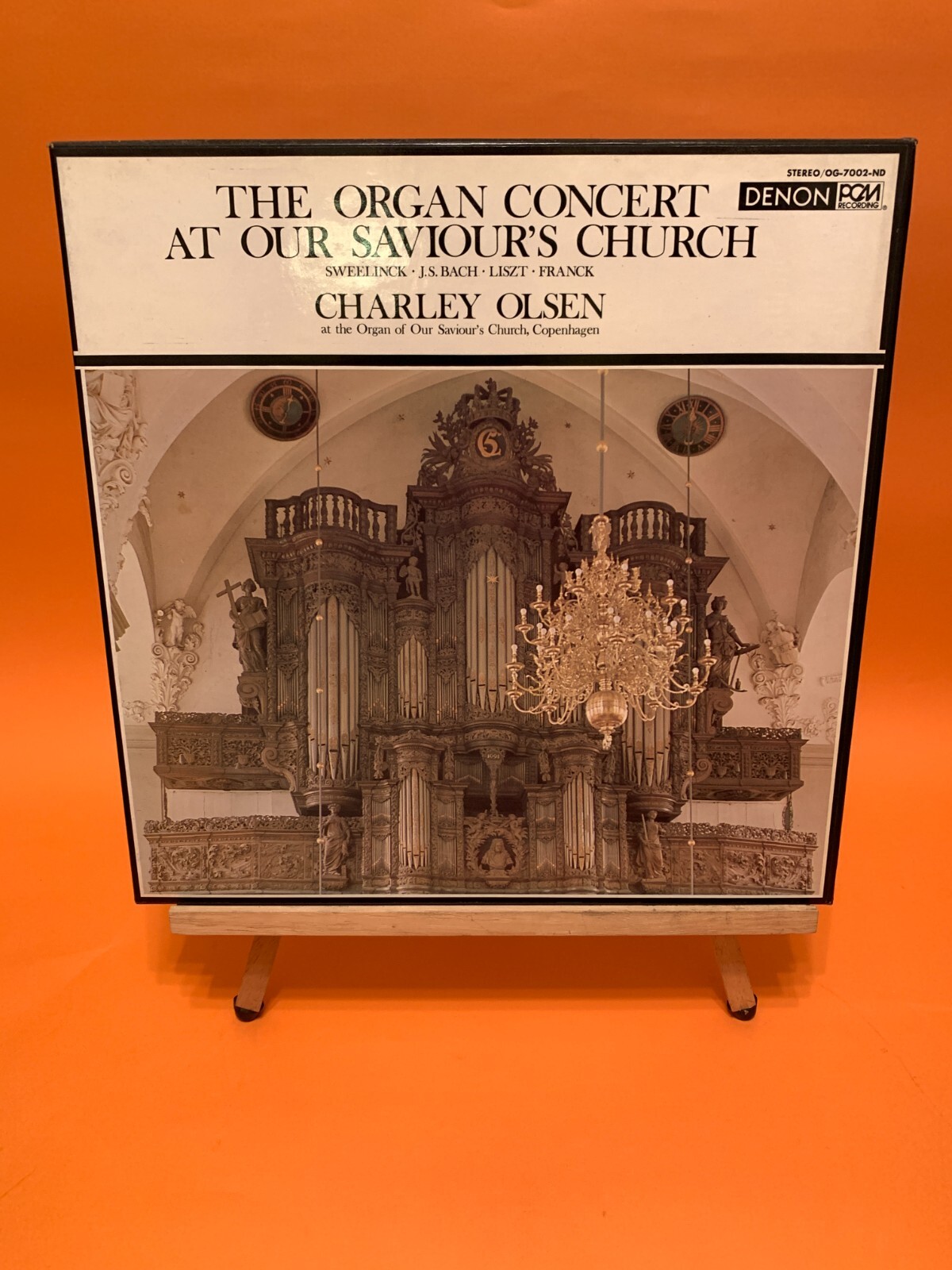 CHRLEY OLSEN THE ORGAN CONCERT AT OUR SAVIOUR'S CHURCH LP CHRLEY OLSEN THE ORGAN CONCERT AT OUR SAVIOUR'S CHURCH LP