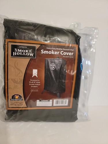 SC3430 Smoker Cover, Heavy Duty Weather-Resistant Polyester 
