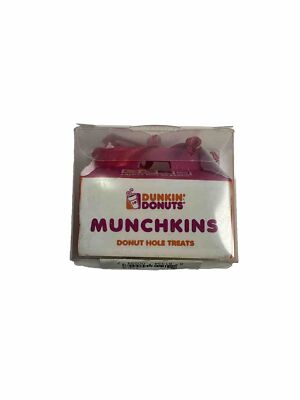Dunkin Donuts 2013 Box of Munchkins Donut Hole Treats Christmas Tree Ornament