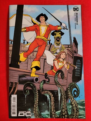 Shazam! #2- CVR D Steve Lieber 1:25 Variant, Mark Waid, DC Comics, 2023! VF/NM