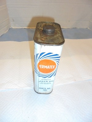 permatex hydraulic jack oil & knee action shock absorber oil tin one quart gas