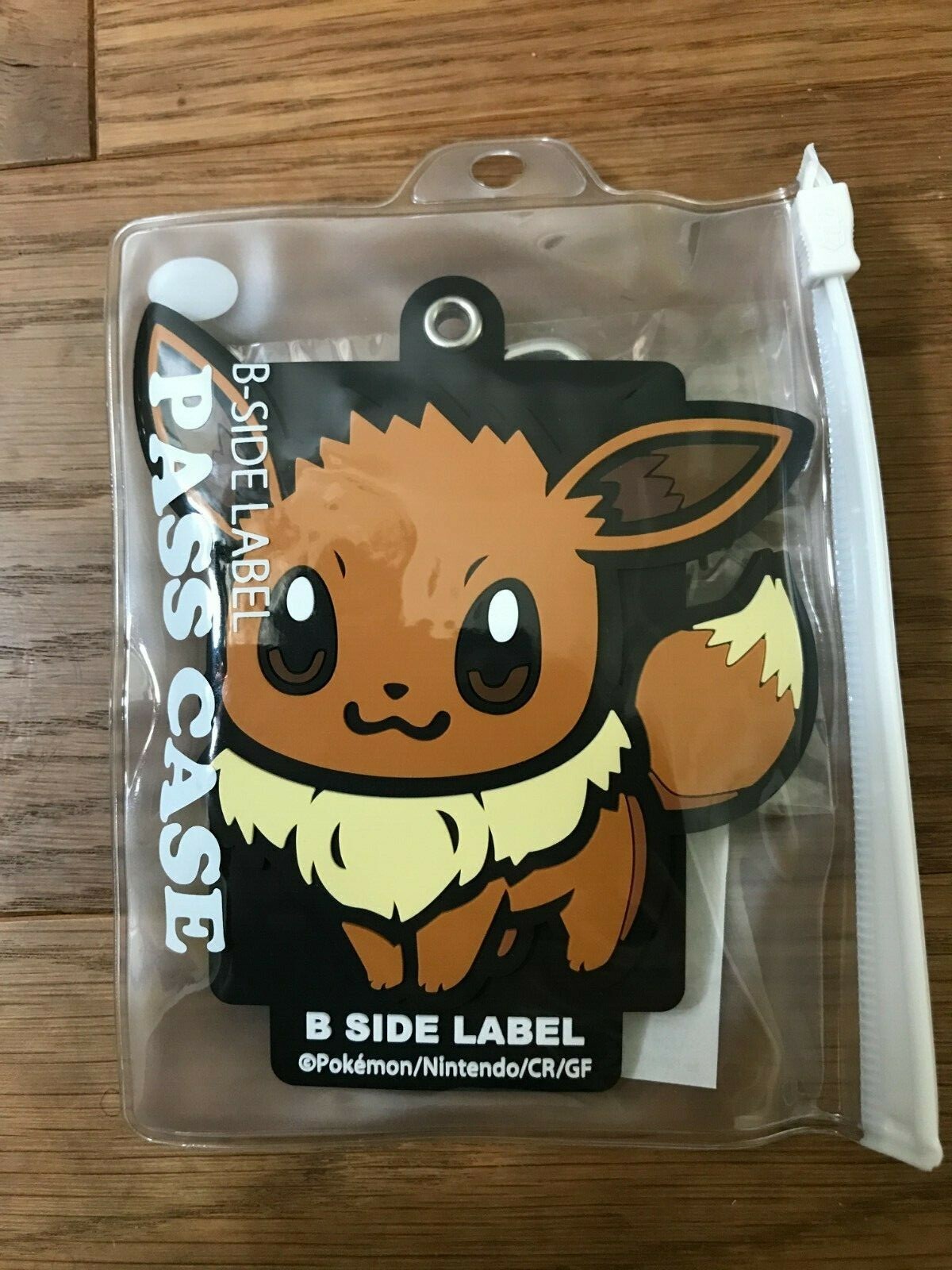 Pokemon Center Eevee Pass Case B-SIDE LABEL Rare Item New