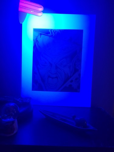 Freddy Demon - Original Pencil Drawing Matted Movie Art