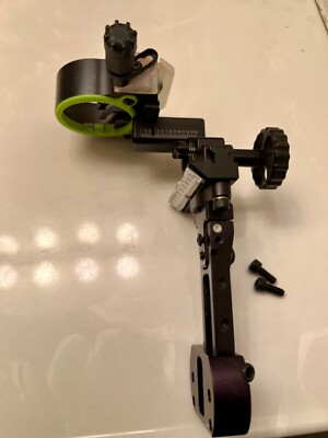 Black Gold Ascent Verdict 5 Pin Slider Bow Sight 4'' Dovetail WITH LIGHT  NICE!