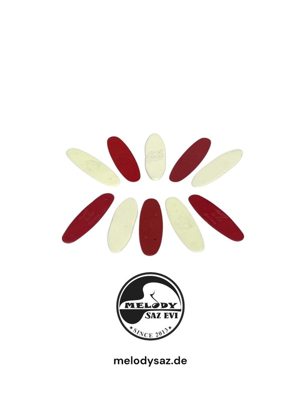 Saz Baglama Mizrap Tezene Rischa Tanbur 10 Pcs.