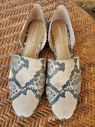 Gorgeous Clean Antonio Melani Flats Zyon Snake Print Leather