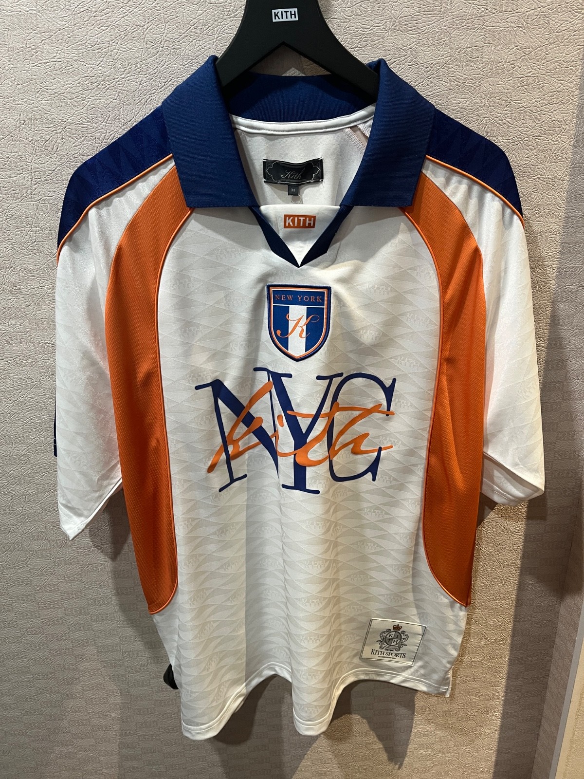 kith(キス) Soccer Jerseys KITH X ADIDAS SOCCER MATCH JERSEY FLAMINGOS HOME White World