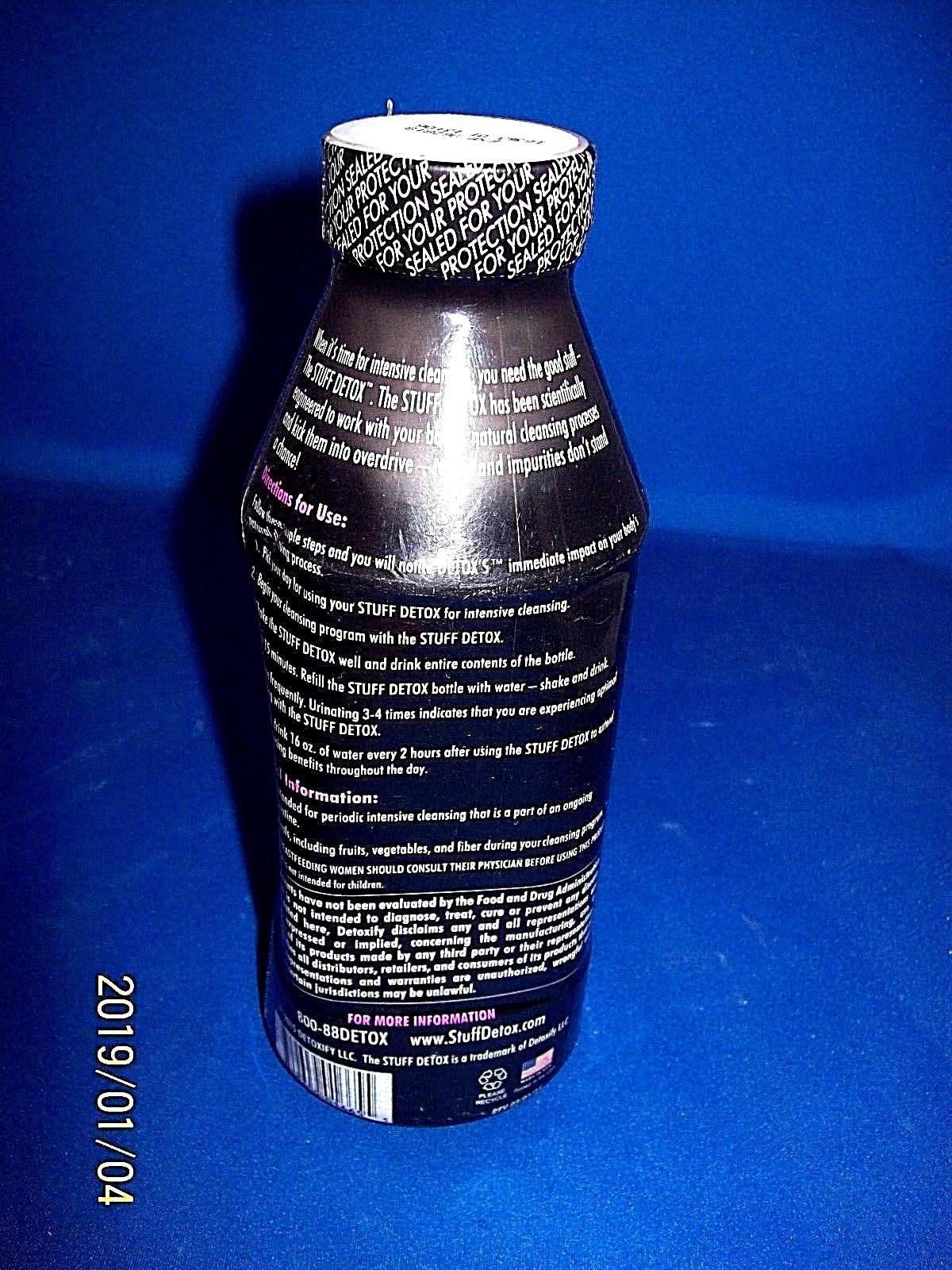 NEW THE STUFF INSTANT ACTING DETOX INTENSE HERBAL CLEANSING CITRUS FLAVORED DRIN