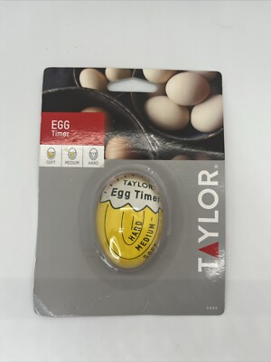 Taylor Egg Timer Thermochromatic Ink Changes Color Determines Consistency Egg