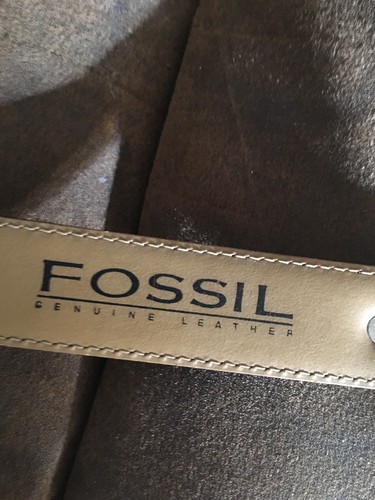 Ladies Womans Fossil Belt Size L Conchos