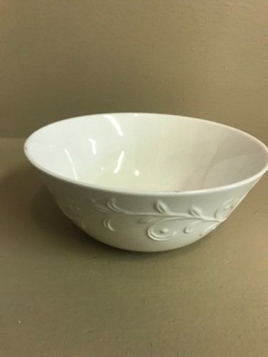 Lenox Opal Innocence Carved 4 Piece Porcelain Dinnerware Place Setting New