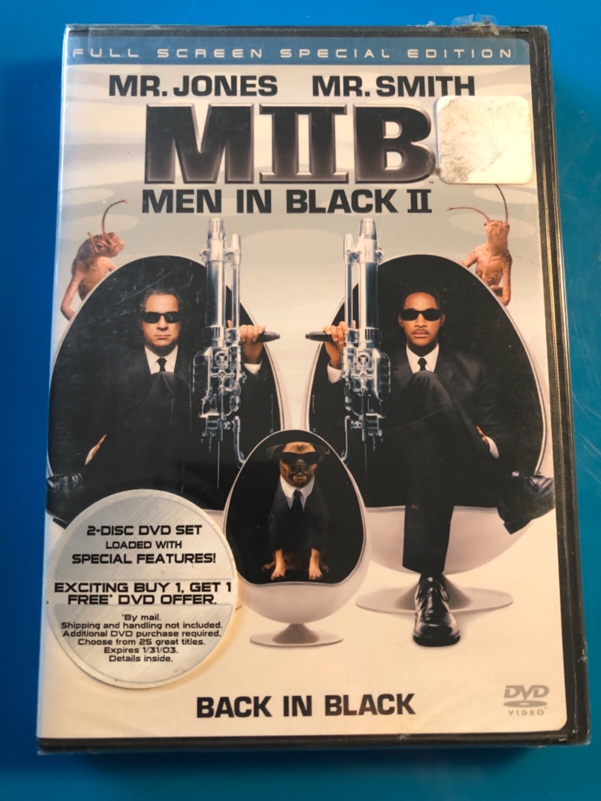 Men in Black 2 (DVD) Full Frame …..………..……….BRAND NEW