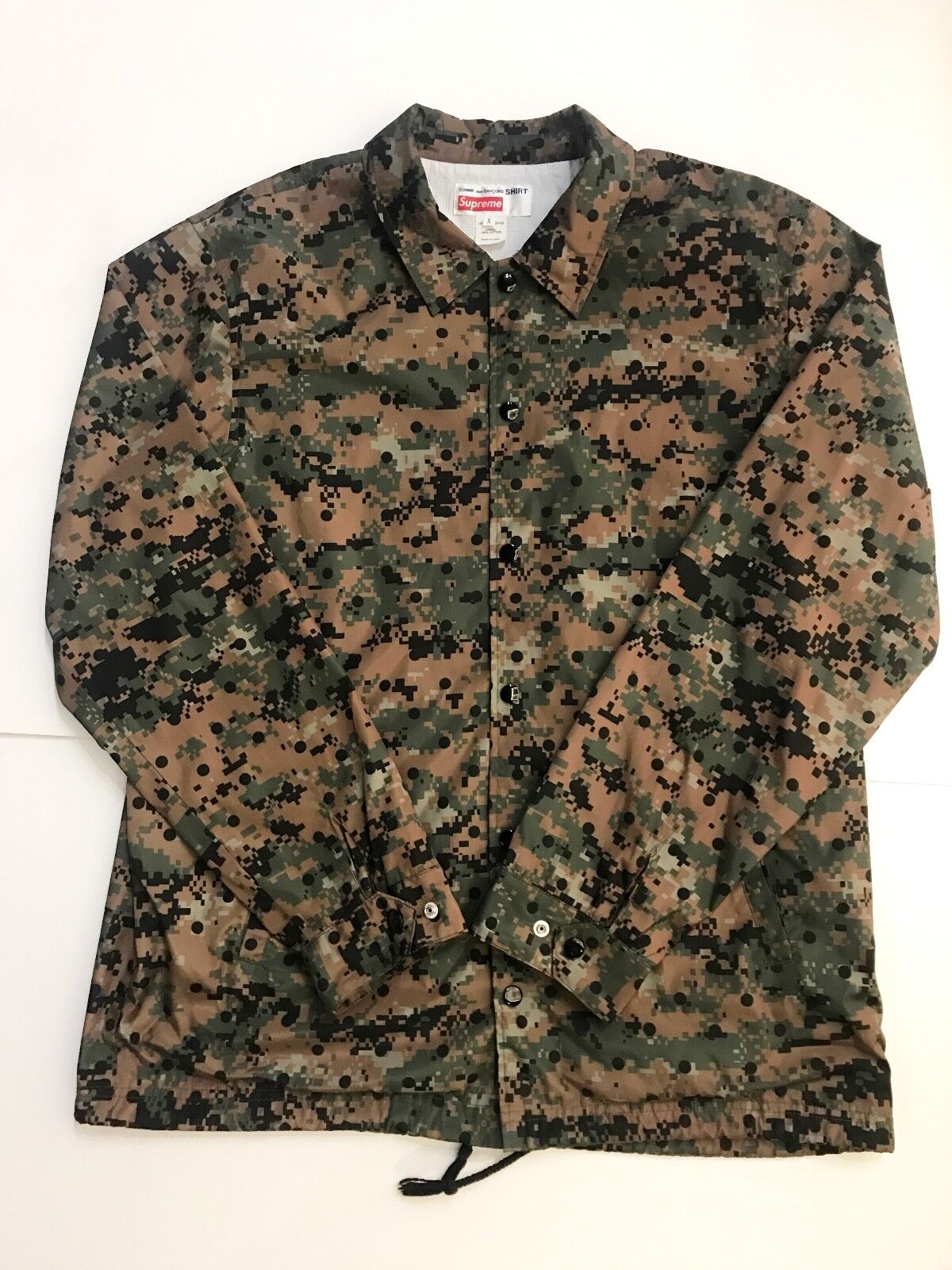 S/S 13 SUPREME × COMME DES GARCONS CDG Coaches Jacket - Size S/S 13 SUPREME × COMME DES GARCONS CDG Coaches Jacket - Size