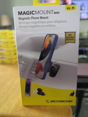 Scosche MAGDM MagicMount Dash Magnetic Mobile Car Mount - Black