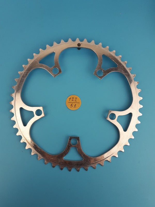 Plateau PÃ©Dalier Stronglight 51d VÃ©Lo Vintage Bcd 71.7/122mm Aluminium Chainring