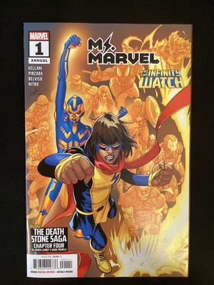Marvel Comics Ms. Marvel The Infinity Watch #1 Annual