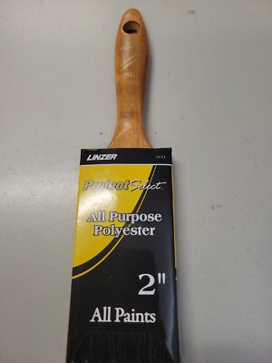 Linzer Project Select 2'' ALL PURPOSE POLYESTER PAINT BRUST 1123-2 - NEW!