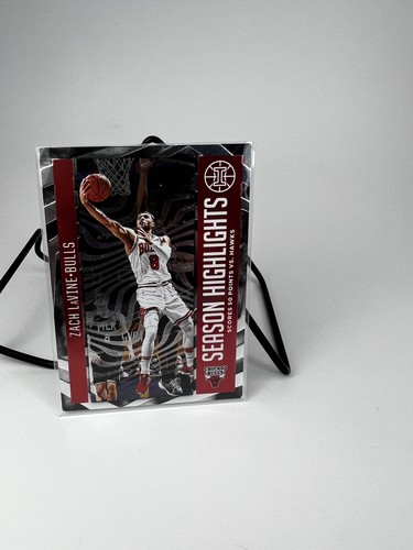 2020-21 Panini Illusions Season Highlights #22 Zach LaVine Chicago Bulls