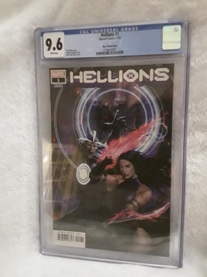 HELLIONS #1 DX WOO DAE SHIM 1:50 VARIANT 2020 MARVEL COMIC BOOK NM CGC 9.6