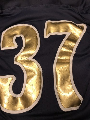 2012 GAME WORN/TEAM ISSUED NOTRE DAME FOOTBALL SHAMROCK SERIES JERSEY #37