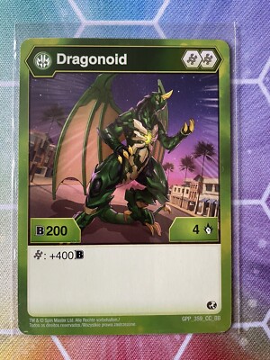 Bakugan: Battle Brawlers Character Card Ventus Dragonoid GPP_359_CC_BB