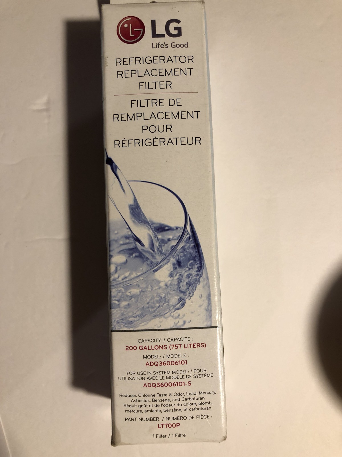 LG LT700P - Replacement Refrigerator Water Filter